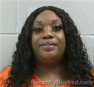 Mugshot of SHAQUTIA NICOLE WHITE booked in Coosa County, Alabama on July 10, 2026