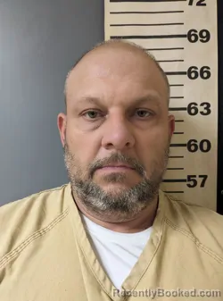 Mugshot of HEATH GERALD ADKINSON booked in Covington County, Alabama on March 17, 2026