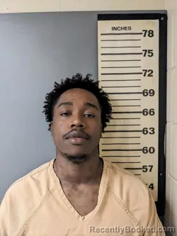 Mugshot of KEON JAMAL MARSHALL booked in Covington County, Alabama on April 2, 2026