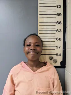 Mugshot of KIANA LAQUASHA JACKSON booked in Covington County, Alabama on April 2, 2026