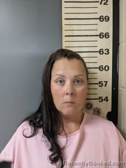 Mugshot of MONIKA JANE LOWERY booked in Covington County, Alabama on April 24, 2026