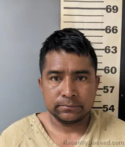 Mugshot of GILBERTO LOPEZ REYES booked in Covington County, Alabama on May 16, 2026