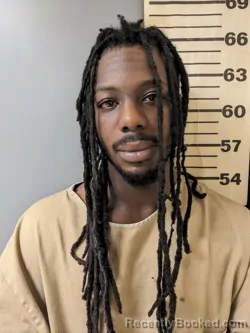 Mugshot of Dion Devonte White booked in Covington County, Alabama on July 26, 2026