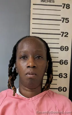 Mugshot of CHARKEITHA DONSHAY THOMAS booked in Covington County, Alabama on July 29, 2026