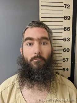 Mugshot of JONATHAN MATTHEW WHITE booked in Covington County, Alabama on July 30, 2026