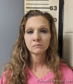 Mugshot of Christina Joy Greathouse booked in Covington County, Alabama on August 7, 2026