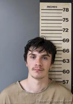 Mugshot of Preston Lee Johnston booked in Covington County, Alabama on August 11, 2026