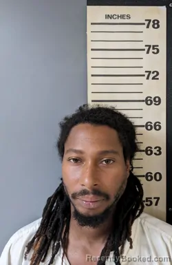 Mugshot of Keith Shavons Richardson booked in Covington County, Alabama on August 14, 2026