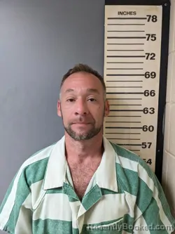 Mugshot of Sidney Richard Anthony booked in Covington County, Alabama on August 24, 2026