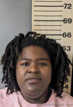 Mugshot of Laila Alysis Musgrove booked in Covington County, Alabama on September 10, 2026