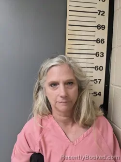 Mugshot of Terri Gordon Holcomb booked in Covington County, Alabama on September 17, 2026