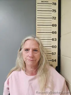 Mugshot of Terri Gordon Holcomb booked in Covington County, Alabama on October 1, 2026