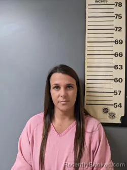 Mugshot of Malorie Leigh Russellblack booked in Covington County, Alabama on October 5, 2026