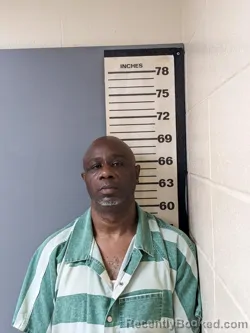 Mugshot of Derrick Devine Warren booked in Covington County, Alabama on October 6, 2026