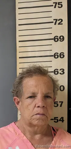Mugshot of Sonya Lee Peacock booked in Covington County, Alabama on October 12, 2026