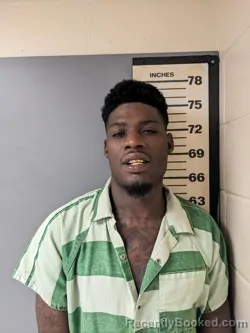 Mugshot of Shaquille Kentarius Lee booked in Covington County, Alabama on October 19, 2026