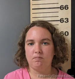 Mugshot of Casey Caroline Mullaney booked in Covington County, Alabama on October 21, 2026
