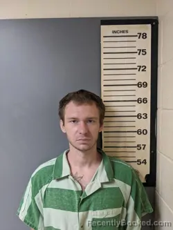 Mugshot of Branden Wayne White booked in Covington County, Alabama on October 23, 2026