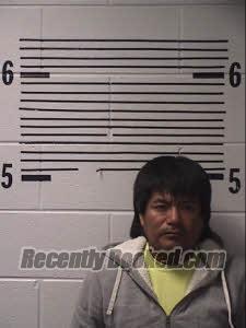 Booking photo from Elmore County, Alabama