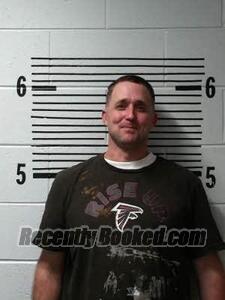 Booking photo from Elmore County, Alabama