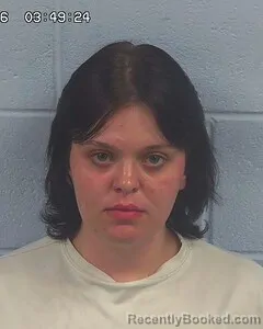 Mugshot of KATIE HIGDON booked in Etowah County, Alabama on April 27, 2026