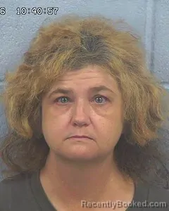 Mugshot of KAREN HUFF booked in Etowah County, Alabama on June 16, 2026