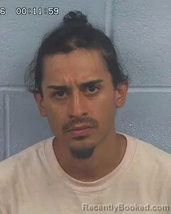 Mugshot of BRAYTHON CONTRERAS booked in Etowah County, Alabama on June 23, 2026