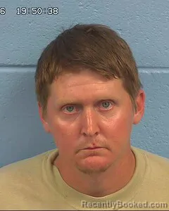 Mugshot of JUSTIN MCNAIR booked in Etowah County, Alabama on July 13, 2026