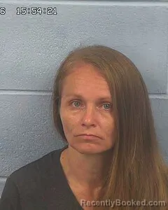 Mugshot of Cora Watts booked in Etowah County, Alabama on August 3, 2026
