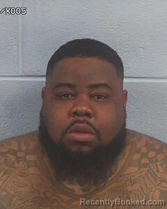 Mugshot of Zuquavius Clay booked in Etowah County, Alabama on August 5, 2026