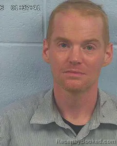 Mugshot of Aaron Morgan booked in Etowah County, Alabama on August 24, 2026
