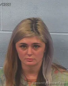Mugshot of Dezirae Tierce booked in Etowah County, Alabama on September 8, 2026