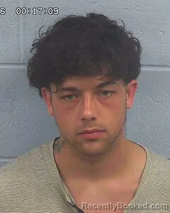 Mugshot of Zander Bice booked in Etowah County, Alabama on September 12, 2026