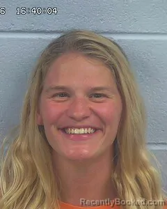 Mugshot of Chelsea Ranck booked in Etowah County, Alabama on September 16, 2026