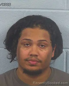 Mugshot of Traevon Matthews booked in Etowah County, Alabama on September 18, 2026