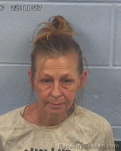 Mugshot of Melissa Riddlespur booked in Etowah County, Alabama on September 28, 2026