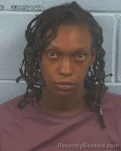 Mugshot of Rejiyah Jackson booked in Etowah County, Alabama on September 28, 2026