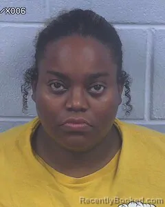 Mugshot of Britnee Crozier booked in Etowah County, Alabama on September 29, 2026