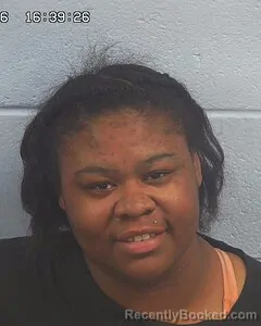 Mugshot of Rickayla Norwood booked in Etowah County, Alabama on September 29, 2026
