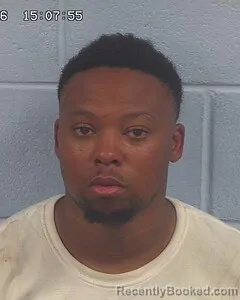 Mugshot of Jacoriun Garrett booked in Etowah County, Alabama on September 30, 2026
