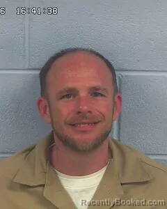 Mugshot of Nathan Bovard booked in Etowah County, Alabama on October 6, 2026