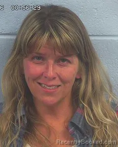 Mugshot of Amy Sudberry booked in Etowah County, Alabama on October 18, 2026