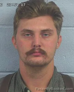 Mugshot of Clayton Halverson booked in Etowah County, Alabama on October 18, 2026