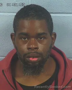 Mugshot of Jetariq Johnson booked in Etowah County, Alabama on October 23, 2026