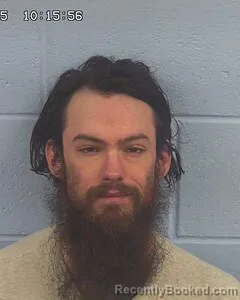 Mugshot of Justin Wright booked in Etowah County, Alabama on October 23, 2026