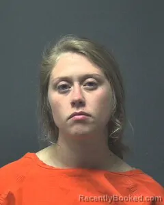Mugshot of Kaitlyn Welch booked in Escambia County, Alabama on July 27, 2026