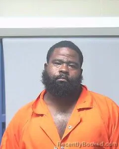 Mugshot of Antonio Hall booked in Escambia County, Alabama on July 28, 2026