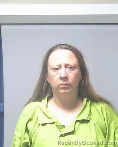 Mugshot of Mindy Buckhault booked in Escambia County, Alabama on August 26, 2026