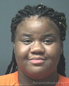 Mugshot of Jasmine Clark booked in Escambia County, Alabama on August 27, 2026