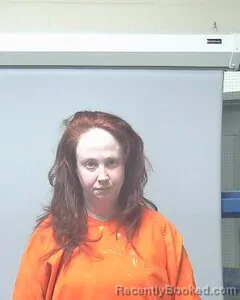 Mugshot of Heather Thompson booked in Escambia County, Alabama on September 7, 2026
